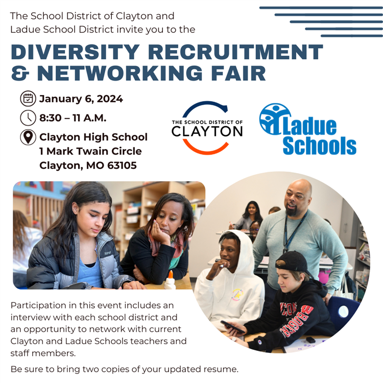  Clayton/Ladue Diversity Recruitment and Networking Fair